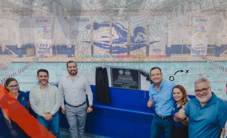 Inaugura Alcalde rehabilitación del Centro Deportivo Norte