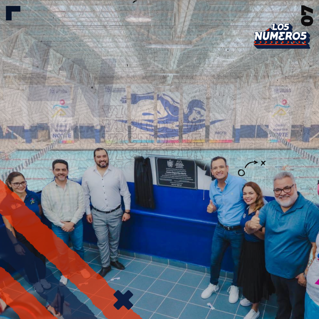 Inaugura Alcalde rehabilitación del Centro Deportivo Norte