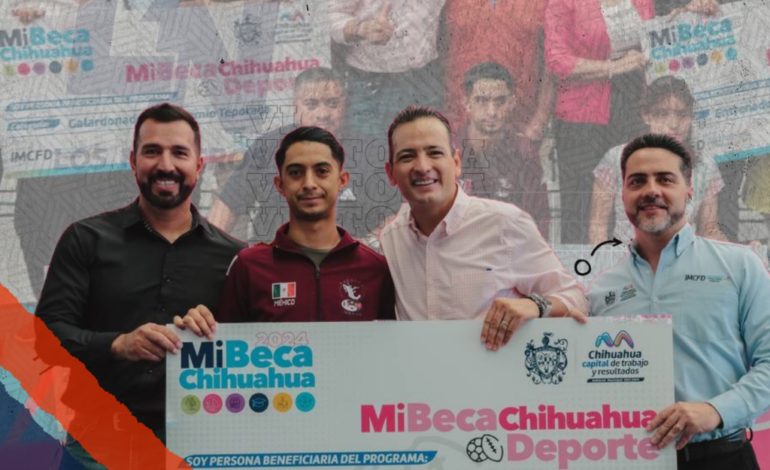 Encabeza Alcalde clausura del programa “Mi Beca Chihuahua Deporte” 2024