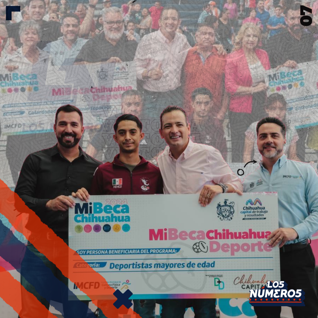 Encabeza Alcalde clausura del programa “Mi Beca Chihuahua Deporte” 2024