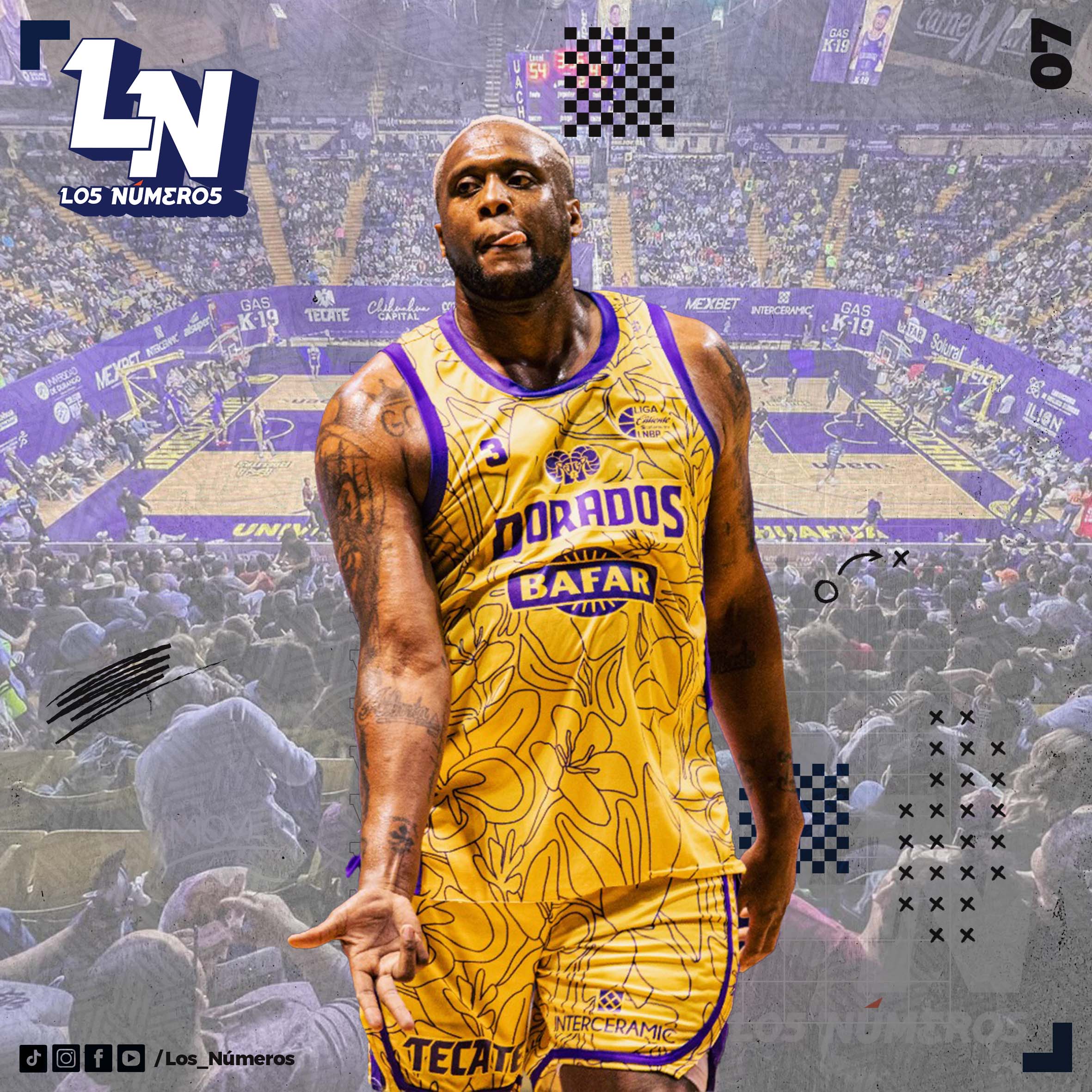 LISTO EL CALENDARIO 2025 DE LOS DORADOS EN LA LNBP