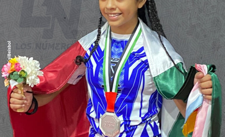 SAMANTHA MARTÍNEZ ES SUBCAMPEONA MUNDIAL