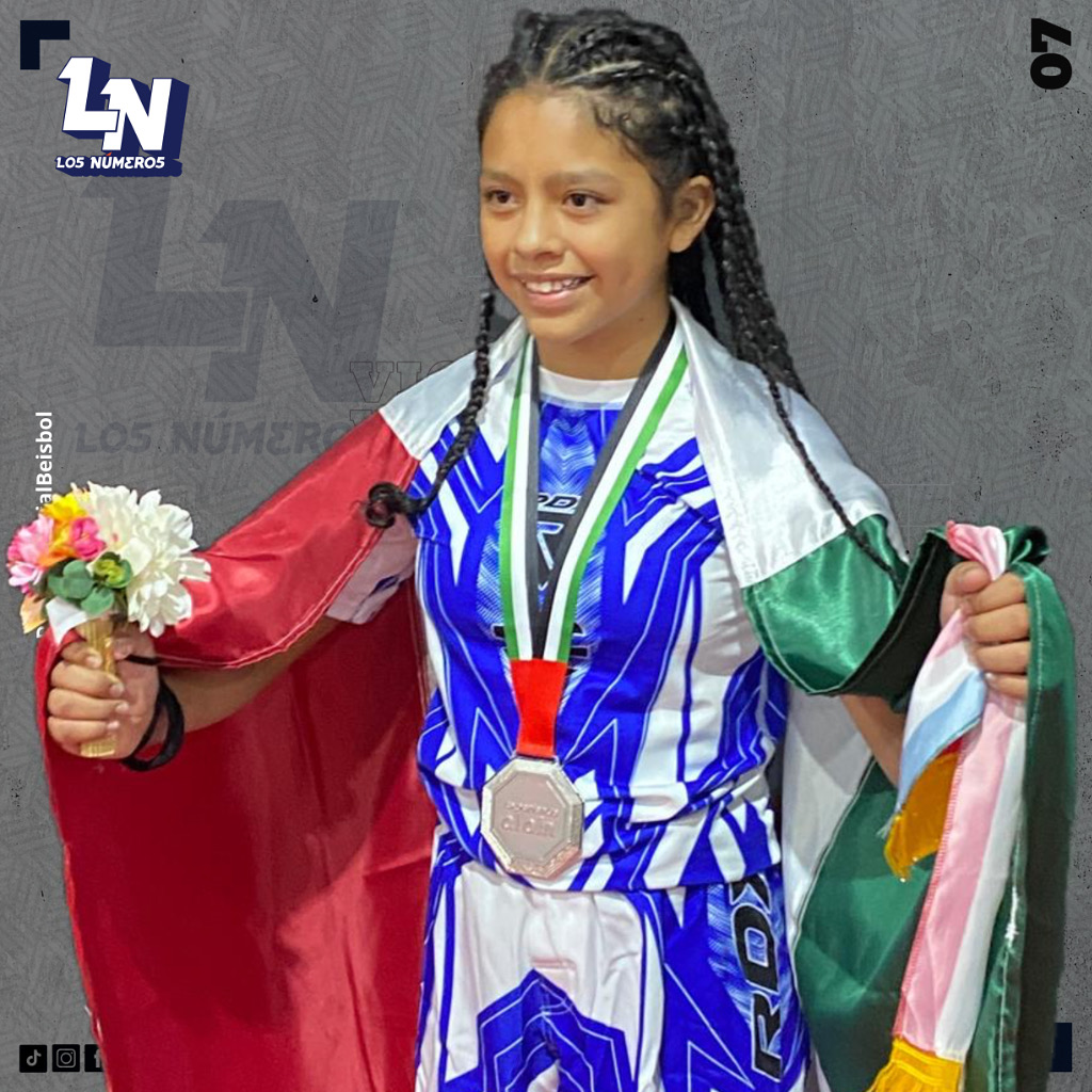 SAMANTHA MARTÍNEZ ES SUBCAMPEONA MUNDIAL