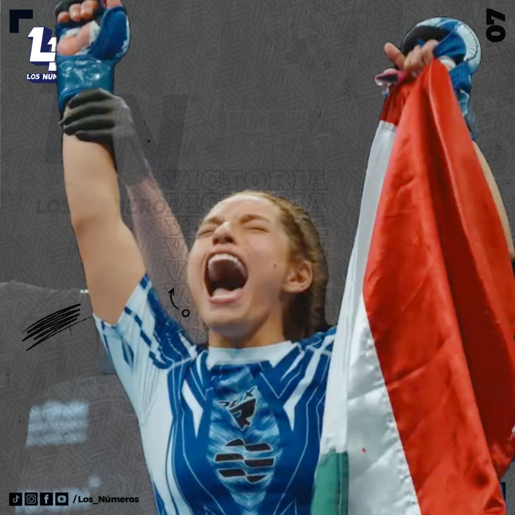 WENDY LARA ORO Y ES BICAMPEONA MUNDIAL DE MMA