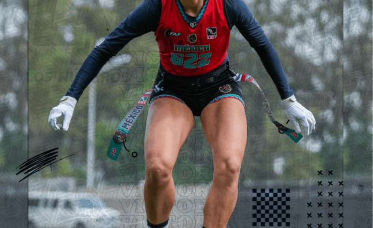 LISTA LA SELECCIÓN MEXICANA DE FLAG FEMENIL EN CHINA