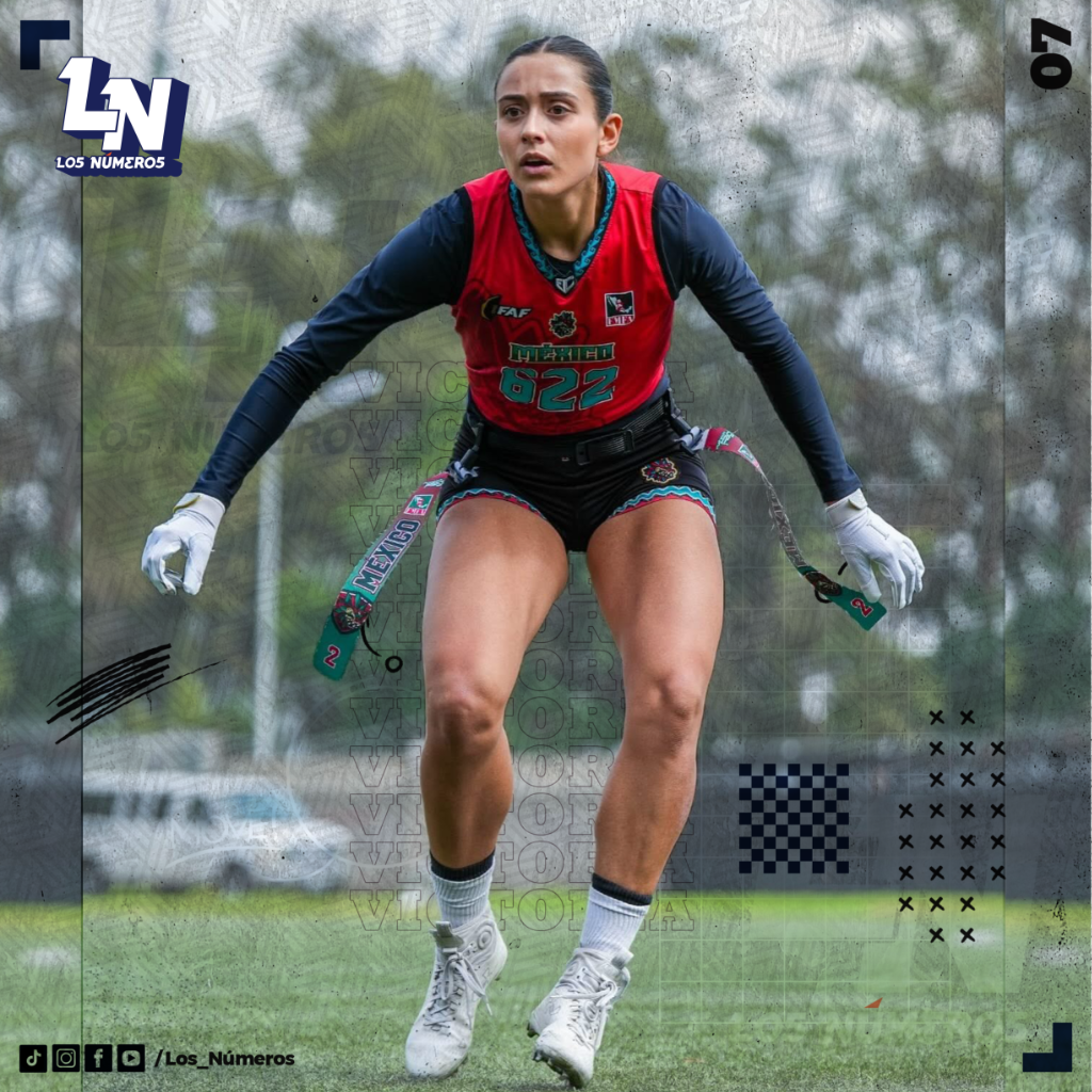 LISTA LA SELECCIÓN MEXICANA DE FLAG FEMENIL EN CHINA