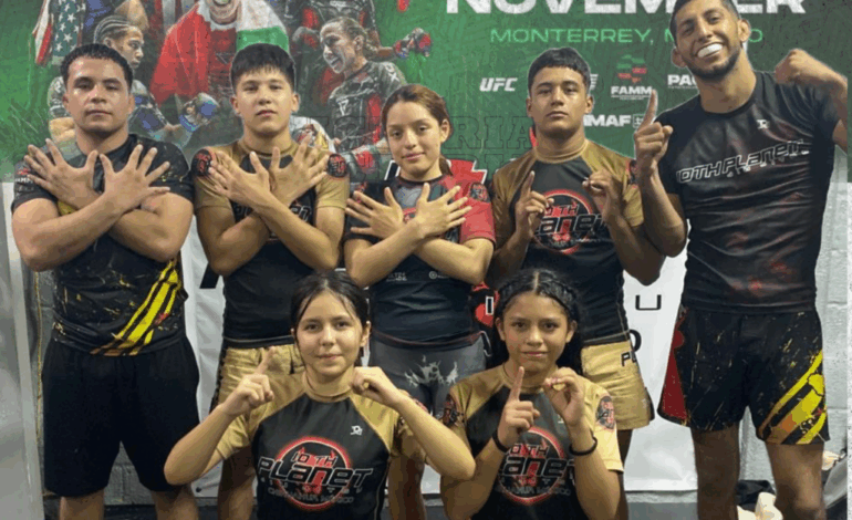 Chihuahuenses rumbo al Panamericano de MMA 2025