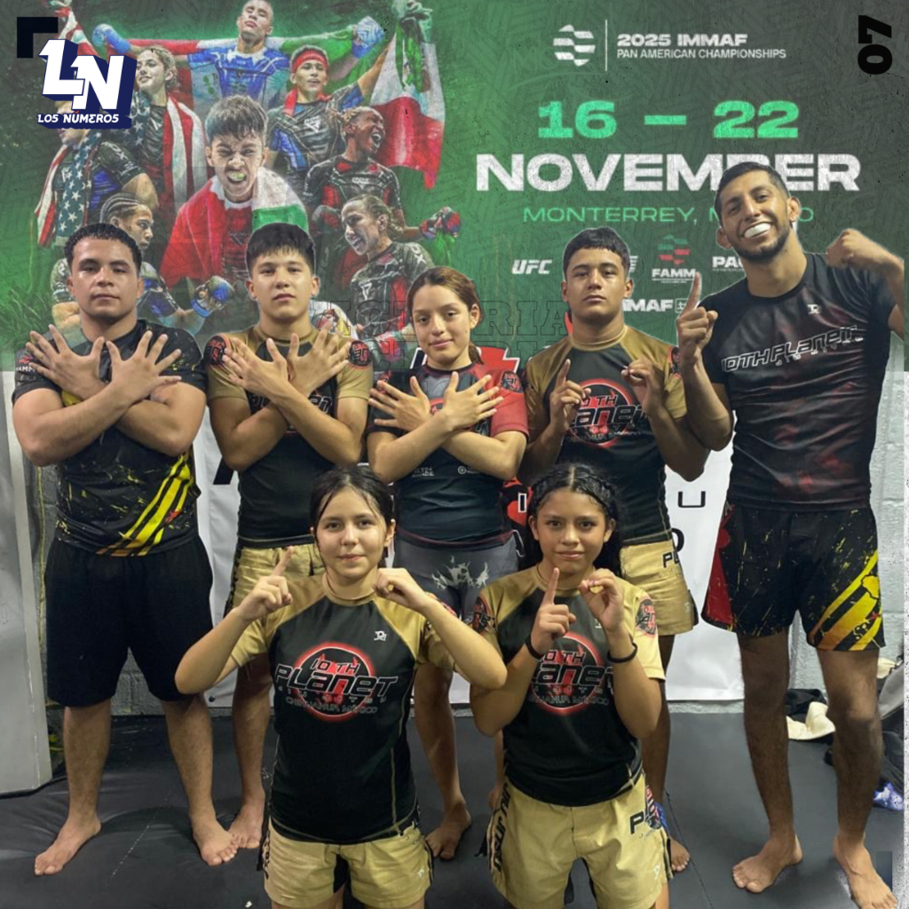 Chihuahuenses rumbo al Panamericano de MMA 2025