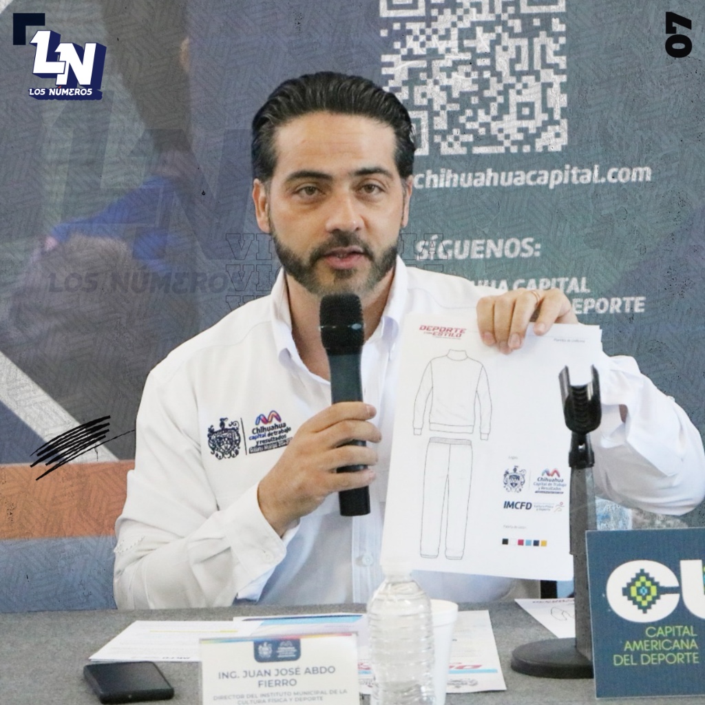 DISEÑA EL UNIFORME DE LOS DEPORTISTAS DE CHIHUAHUA