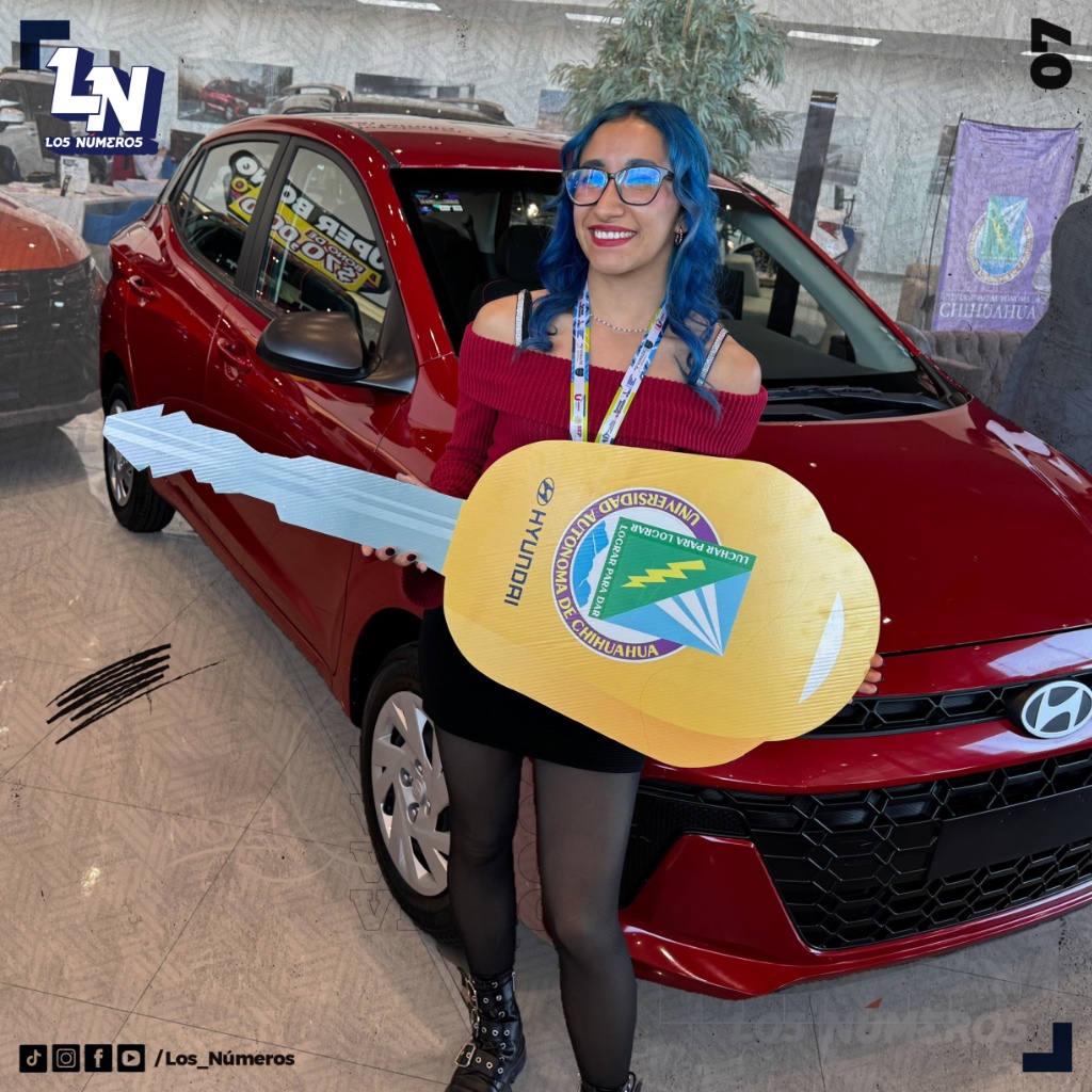 Hyundai regala auto a medallista de la Uach