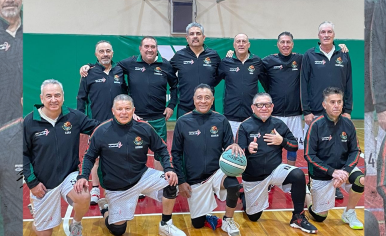 Chihuahua clasifica al Panamericano de Maxibasquetbol 2026