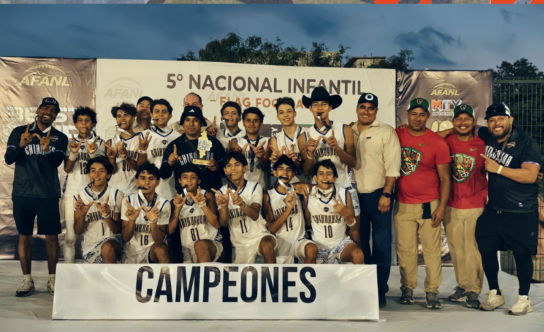 Chihuahua campeón nacional U15 de flag