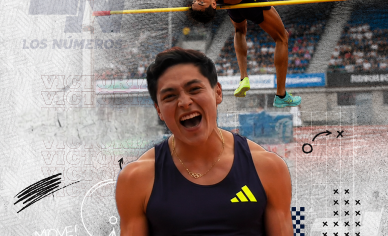 Erick Portillo vuela alto y conquista oro en Europa