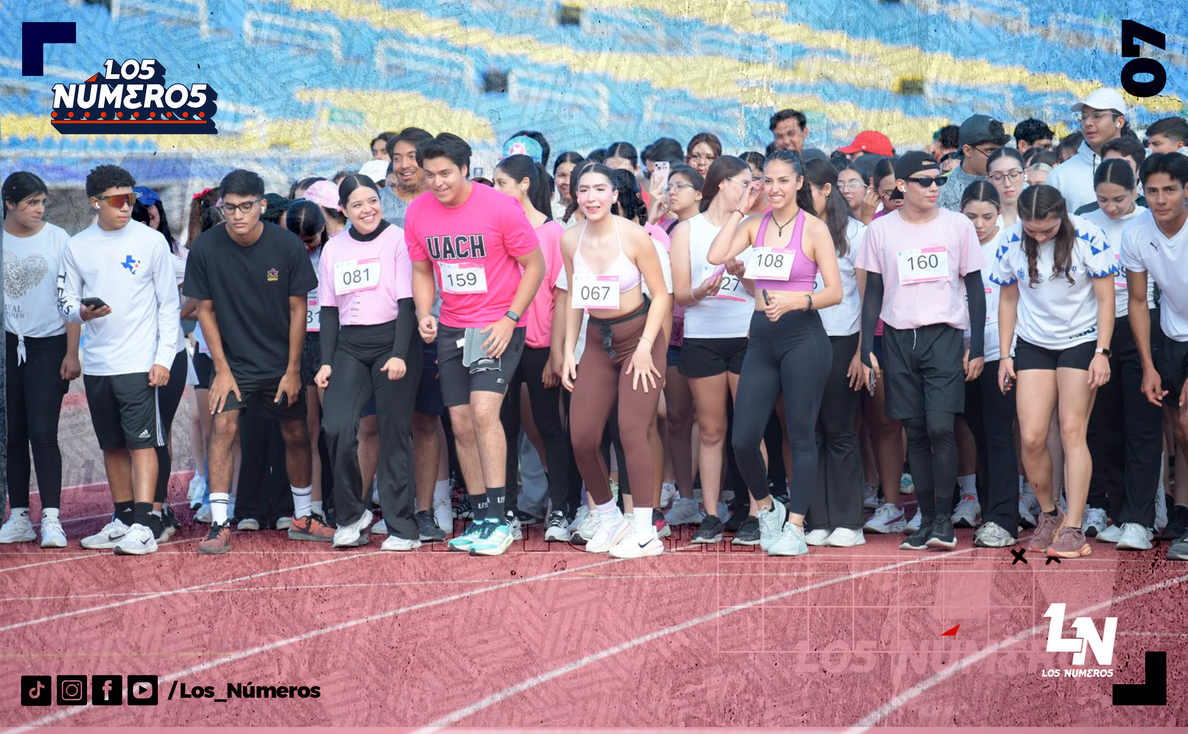 Realiza FEN de la UACH carrera recreativa “Juntos contra el cáncer de mama”